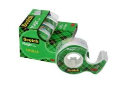 Scotch® Magic™ Tape 3105, 3/4 in x 300 in image Scotch® Magic™ Tape 3105, 3/4 in x 300 inimage