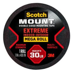 Scotch-Mount™ Extreme Double-Sided Mounting Tape, Mega Roll, 414H-LONG-DC, 1 In X 400 In (2,54 Cm X 10,1 M) image Scotch-Mount™ Extreme Double-Sided Mounting Tape, Mega Roll, 414H-LONG-DC, 1 In X 400 In (2,54 Cm X 10,1 M)image