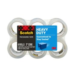 Scotch® Packaging Tape 3850-6-EF, 1.88 in x 54.6 yd (48mm x 50 m) Heavy Duty Shipping, 6 Pack image Scotch® Packaging Tape 3850-6-EF, 1.88 in x 54.6 yd (48mm x 50 m) Heavy Duty Shipping, 6 Packimage