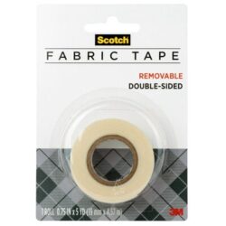 Scotch® Removable Fabric Tape FTR-1-CFT, 3/4 in x 180 in image Scotch® Removable Fabric Tape FTR-1-CFT, 3/4 in x 180 inimage