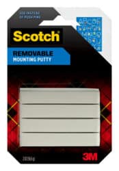 Scotch® Removable Mounting Putty 860S, 2 oz. White image Scotch® Removable Mounting Putty 860S, 2 oz. Whiteimage