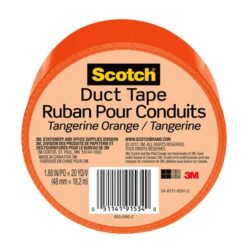Scotch® Duct Tape 920-ORG-C, 1.88 in x 20 yd (48 mm x 18,2 m), Orange image Scotch® Duct Tape 920-ORG-C, 1.88 in x 20 yd (48 mm x 18,2 m), Orangeimage