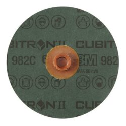 3M™ Cubitron™ II Roloc™ Fibre Disc 982C, 60+, TS, Red, 4 in, Die RS400BB, 25/Carton, 100 ea/Case image 3M™ Cubitron™ II Roloc™ Fibre Disc 982C, 60+, TS, Red, 4 in, Die RS400BB, 25/Carton, 100 ea/Caseimage