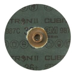 3M™ Cubitron™ II Roloc™ Fibre Disc 987C, 36+, TS, 4 in, Die RS400BB, 25/Carton, 100 ea/Case image 3M™ Cubitron™ II Roloc™ Fibre Disc 987C, 36+, TS, 4 in, Die RS400BB, 25/Carton, 100 ea/Caseimage