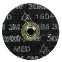 Scotch-Brite™ Precision Heavy-Duty TN Quick Change Disc, Surface Conditioning, HD-DN, Medium 150+, 4-1/2 in, 50 ea/Case - Image 4