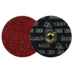 Scotch-Brite™ Precision Heavy Duty TN Quick Change Disc, Surface Conditioning, HD-DN, Medium 150+, 5 in, 50 ea/Case image Scotch-Brite™ Precision Heavy Duty TN Quick Change Disc, Surface Conditioning, HD-DN, Medium 150+, 5 in, 50 ea/Caseimage