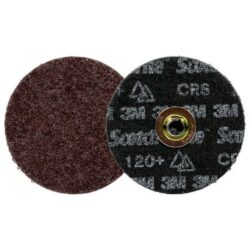 Scotch-Brite™ Precision Heavy Duty TN Quick Change Disc, Surface Conditioning, HD-DN, Coarse 120+, 5 in, 50 ea/Case image Scotch-Brite™ Precision Heavy Duty TN Quick Change Disc, Surface Conditioning, HD-DN, Coarse 120+, 5 in, 50 ea/Caseimage