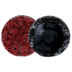 Scotch-Brite™ Roloc™ Precision Surface Conditioning Disc, Heavy Duty, HD-DR, Medium 150+, TR, 1 in, 50/Carton, 200 ea/Case image Scotch-Brite™ Roloc™ Precision Surface Conditioning Disc, Heavy Duty, HD-DR, Medium 150+, TR, 1 in, 50/Carton, 200 ea/Caseimage