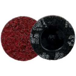 Scotch-Brite™ Roloc™ Precision Surface Conditioning Disc, Heavy Duty, HD-DR, Medium 150+, TR, 2 in, 25/Carton, 100 ea/Case image Scotch-Brite™ Roloc™ Precision Surface Conditioning Disc, Heavy Duty, HD-DR, Medium 150+, TR, 2 in, 25/Carton, 100 ea/Caseimage