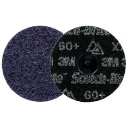 Scotch-Brite™ Roloc™ Precision Surface Conditioning Disc, Heavy Duty, HD-DR, X-Extra Coarse 60+, TR, 4 in, 25/Carton, 100 ea/Case image Scotch-Brite™ Roloc™ Precision Surface Conditioning Disc, Heavy Duty, HD-DR, X-Extra Coarse 60+, TR, 4 in, 25/Carton, 100 ea/Caseimage