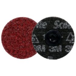 Scotch-Brite™ Roloc™ Precision Surface Conditioning Disc, Heavy Duty, HD-DS, Medium 150+, TS, 3 in, 25/Carton, 100 ea/Case image Scotch-Brite™ Roloc™ Precision Surface Conditioning Disc, Heavy Duty, HD-DS, Medium 150+, TS, 3 in, 25/Carton, 100 ea/Caseimage