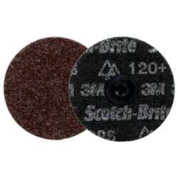 Scotch-Brite™ Roloc™ Precision Surface Conditioning Disc, Heavy Duty, HD-DS, Coarse 120+, TS, 4 in, 25/Carton, 100 ea/Case image Scotch-Brite™ Roloc™ Precision Surface Conditioning Disc, Heavy Duty, HD-DS, Coarse 120+, TS, 4 in, 25/Carton, 100 ea/Caseimage