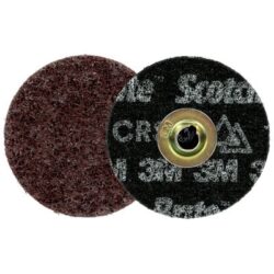 Scotch-Brite™ Roloc™ Precision Surface Conditioning Disc, Heavy Duty, HD-DM, Coarse 120+, TSM, 3 in, 25/Carton, 100 ea/Case image Scotch-Brite™ Roloc™ Precision Surface Conditioning Disc, Heavy Duty, HD-DM, Coarse 120+, TSM, 3 in, 25/Carton, 100 ea/Caseimage