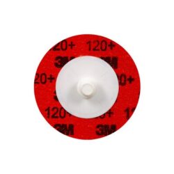 3M™ Cubitron™ II Roloc™ Durable Edge Disc 984F, 120+ YF-weight, TR, Maroon, 2 in, Die R150S, 50/Carton, 200 ea/Case image 3M™ Cubitron™ II Roloc™ Durable Edge Disc 984F, 120+ YF-weight, TR, Maroon, 2 in, Die R150S, 50/Carton, 200 ea/Caseimage