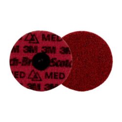 Scotch-Brite™ Roloc™ Precision Surface Conditioning Disc, PN-DR, Medium, TR, 4 in, 25/Carton, 100 ea/Case, Dispenser Pack image Scotch-Brite™ Roloc™ Precision Surface Conditioning Disc, PN-DR, Medium, TR, 4 in, 25/Carton, 100 ea/Case, Dispenser Packimage
