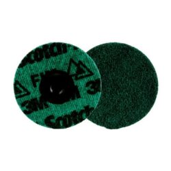 Scotch-Brite™ Roloc™ Precision Surface Conditioning Disc, PN-DS, Fine, TS, 3 in, 25/Carton, 100 ea/Case, Dispenser Pack image Scotch-Brite™ Roloc™ Precision Surface Conditioning Disc, PN-DS, Fine, TS, 3 in, 25/Carton, 100 ea/Case, Dispenser Packimage