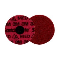 Scotch-Brite™ Roloc™ Precision Surface Conditioning Disc, PN-DS, Medium, TS, 4 in, 25/Carton, 100 ea/Case, Dispenser Pack image Scotch-Brite™ Roloc™ Precision Surface Conditioning Disc, PN-DS, Medium, TS, 4 in, 25/Carton, 100 ea/Case, Dispenser Packimage