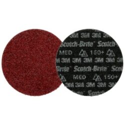 Scotch-Brite™ Precision Heavy Duty Surface Conditioning Disc, HD-DH, Medium 150+, 4-1/2 in x NH, 50 ea/Case image Scotch-Brite™ Precision Heavy Duty Surface Conditioning Disc, HD-DH, Medium 150+, 4-1/2 in x NH, 50 ea/Caseimage
