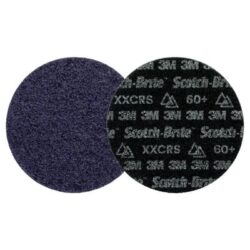 Scotch-Brite™ Precision Heavy Duty Surface Conditioning Disc, HD-DH, Extra Coarse 80+, 5 in x NH, 50 ea/Case image Scotch-Brite™ Precision Heavy Duty Surface Conditioning Disc, HD-DH, Extra Coarse 80+, 5 in x NH, 50 ea/Caseimage
