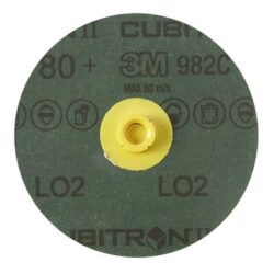 3M™ Cubitron™ II Roloc™ Fibre Disc 982C, 80+, TS, Red, 4 in, Die RS400BB, 25/Carton, 100 ea/Case image 3M™ Cubitron™ II Roloc™ Fibre Disc 982C, 80+, TS, Red, 4 in, Die RS400BB, 25/Carton, 100 ea/Caseimage