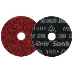 Scotch-Brite™ Precision Heavy Duty Surface Conditioning Disc, HD-DH, Medium 150+, 4-1/2 in x 7/8 in, 50 ea/Case image Scotch-Brite™ Precision Heavy Duty Surface Conditioning Disc, HD-DH, Medium 150+, 4-1/2 in x 7/8 in, 50 ea/Caseimage