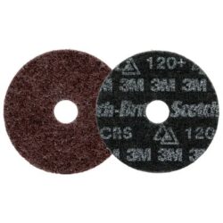 Scotch-Brite™ Precision Heavy Duty Surface Conditioning Disc, HD-DH, Coarse 120+, 4-1/2 in x 7/8 in, 50 ea/Case image Scotch-Brite™ Precision Heavy Duty Surface Conditioning Disc, HD-DH, Coarse 120+, 4-1/2 in x 7/8 in, 50 ea/Caseimage