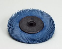 Scotch-Brite™ Radial Bristle Brush, 7 5/8 in x 1 in x 1-1/4 in 400 with Flange, 2 ea/Case image Scotch-Brite™ Radial Bristle Brush, 7 5/8 in x 1 in x 1-1/4 in 400 with Flange, 2 ea/Caseimage