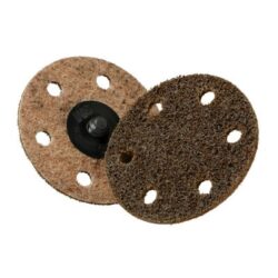 Scotch-Brite™ Roloc™ Surface Conditioning Disc, SC-DR, A/O Coarse, TR, 3 in, D/F 6HL, 25/Carton, 100 ea/Case image Scotch-Brite™ Roloc™ Surface Conditioning Disc, SC-DR, A/O Coarse, TR, 3 in, D/F 6HL, 25/Carton, 100 ea/Caseimage