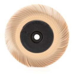 Scotch-Brite™ Radial Bristle Brush, 6 in x 7/16 in x 1 in 6 Micron with Adapter, 5 ea/Case image Scotch-Brite™ Radial Bristle Brush, 6 in x 7/16 in x 1 in 6 Micron with Adapter, 5 ea/Caseimage