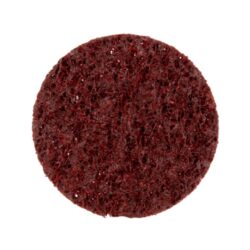 Standard Abrasives™ Quick Change Surface Conditioning Disc, FE, 840382, A/O MED, TR, Maroon, 2 in, Die Q200P, 50/Car, 500 ea/Caseimage
