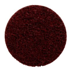Standard Abrasives™ Quick Change Surface Conditioning Disc, GP, 840488, A/O MED, TR, Maroon, 3 in, Die Q300V, 25/Car, 250 ea/Case image Standard Abrasives™ Quick Change Surface Conditioning Disc, GP, 840488, A/O MED, TR, Maroon, 3 in, Die Q300V, 25/Car, 250 ea/Caseimage