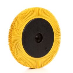 Scotch-Brite™ Radial Bristle Brush, 8 in x 1 in x 1-1/4 in 80 with Flange, 2 ea/Case image Scotch-Brite™ Radial Bristle Brush, 8 in x 1 in x 1-1/4 in 80 with Flange, 2 ea/Caseimage