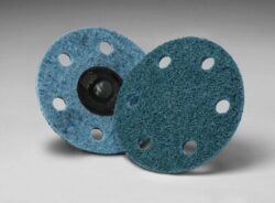 Scotch-Brite™ Roloc™ Surface Conditioning Disc, SC-DR, A/O Very Fine, TR, 3 in, D/F 6HL, 25/Carton, 100 ea/Case image Scotch-Brite™ Roloc™ Surface Conditioning Disc, SC-DR, A/O Very Fine, TR, 3 in, D/F 6HL, 25/Carton, 100 ea/Caseimage