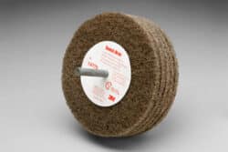 Scotch-Brite™ Cut and Polish Disc D5, 4 in x 1-1/4 in x 1/4 in A MED, 10 ea/Case image Scotch-Brite™ Cut and Polish Disc D5, 4 in x 1-1/4 in x 1/4 in A MED, 10 ea/Caseimage