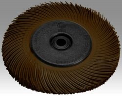 Scotch-Brite™ Radial Bristle Brush, 6 in x 1/2 in x 1 in 36 With Adapter, 5 ea/Case image Scotch-Brite™ Radial Bristle Brush, 6 in x 1/2 in x 1 in 36 With Adapter, 5 ea/Caseimage