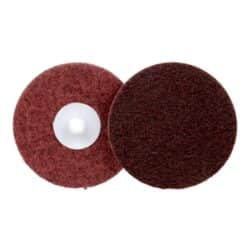 Standard Abrasives™ Quick Change Surface Conditioning Disc, RC, 840285, A/O MED, TR, Maroon, 1-1/2 in, Q150S, 50/Car, 500 ea/Case image Standard Abrasives™ Quick Change Surface Conditioning Disc, RC, 840285, A/O MED, TR, Maroon, 1-1/2 in, Q150S, 50/Car, 500 ea/Caseimage