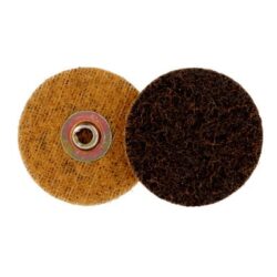 Standard Abrasives™ Quick Change Surface Conditioning Disc, RC, 840334, A/O CRS, TSM, BRN, 2 in, Die QS200PM, 50/Car, 500 ea/Case image Standard Abrasives™ Quick Change Surface Conditioning Disc, RC, 840334, A/O CRS, TSM, BRN, 2 in, Die QS200PM, 50/Car, 500 ea/Caseimage