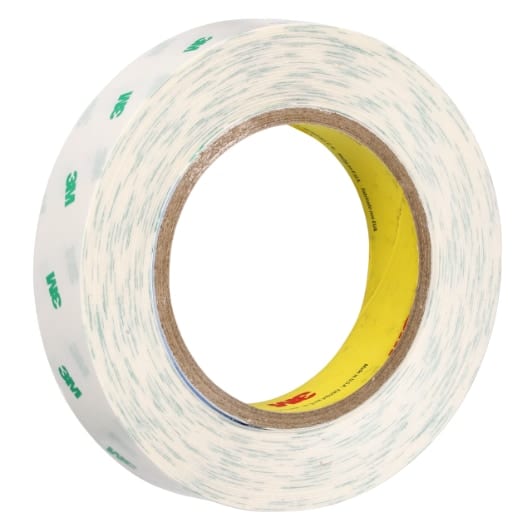 3M™ Adhesive Transfer Tape 966, Clear, 1 in x 60 yd, 2.3 mil, 36 Roll/Case
