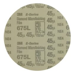 3M™ Diamond Microfinishing Film PSA Disc 675L, 74 Mic 6MIL, Teal, 4 in x NH, Die 400BB image 3M™ Diamond Microfinishing Film PSA Disc 675L, 74 Mic 6MIL, Teal, 4 in x NH, Die 400BBimage