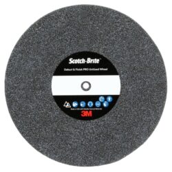 Scotch-Brite™ Deburr & Finish Pro Unitized Wheel, DP-UW, 6C Medium+, 6 in x 1/4 in x 3/8 in, 8 ea/Case image Scotch-Brite™ Deburr & Finish Pro Unitized Wheel, DP-UW, 6C Medium+, 6 in x 1/4 in x 3/8 in, 8 ea/Caseimage