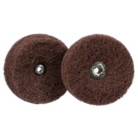 Standard Abrasives™ Buff and Blend Circle Buff GP 724277, A/O Very Fine, 2 in x 2 Ply x 8-32, 25/Carton, 250 ea/Case - Image 3
