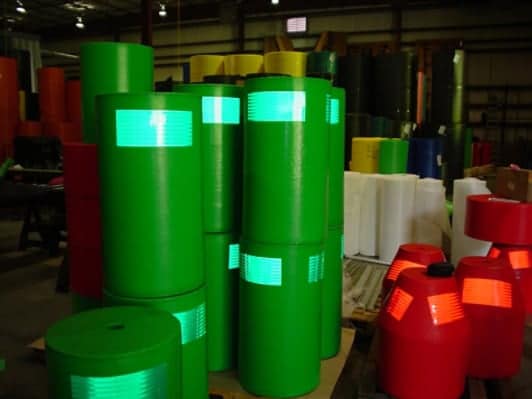 3M™ Diamond Grade™ Conspicuity Markings USCGFP-32, Flexible Prismatic, Red, 6 in, 10/Pkg