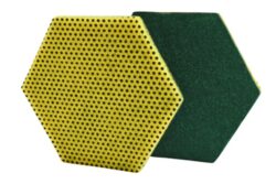 Scotch-Brite™ Dual Purpose Scour Pad 96HEX, Hexagon, 5 in x 5.75 in, 15/Case image Scotch-Brite™ Dual Purpose Scour Pad 96HEX, Hexagon, 5 in x 5.75 in, 15/Caseimage