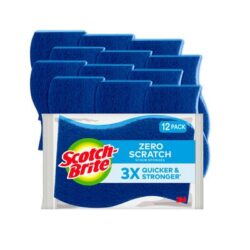 Scotch-Brite® Zero Scratch Scrub Sponge MP3-SIOC, 4.4 in x 2.6 in x 0.8 in (111 mm x 66 mm x 20 mm) image Scotch-Brite® Zero Scratch Scrub Sponge MP3-SIOC, 4.4 in x 2.6 in x 0.8 in (111 mm x 66 mm x 20 mm)image