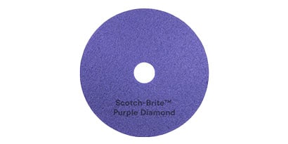 Scotch-Brite™ Purple Diamond Floor Pad Plus, 57 in x 39 m, Jumbo, 1 Each