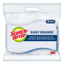 Scotch-Brite® Easy Erasing Pad 833, 4.4 in x 2.6 in x 0.9 in, 8/3-pks image Scotch-Brite® Easy Erasing Pad 833, 4.4 in x 2.6 in x 0.9 in, 8/3-pksimage