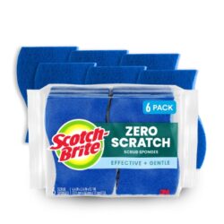 Scotch-Brite® Zero Scratch Scrub Sponge 526-6, 6/6 image Scotch-Brite® Zero Scratch Scrub Sponge 526-6, 6/6image