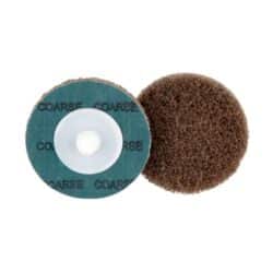Standard Abrasives™ Quick Change Buff and Blend GP Disc, 810311, A/O Coarse, TR, Maroon, 2 in, Die Q200P, 50/Carton, 500 ea/Case image Standard Abrasives™ Quick Change Buff and Blend GP Disc, 810311, A/O Coarse, TR, Maroon, 2 in, Die Q200P, 50/Carton, 500 ea/Caseimage