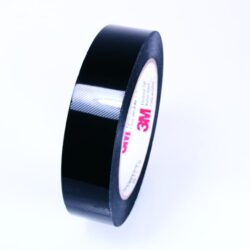 3M™ Polyester Film Electrical Tape 1350F-1, Black, 2 in x 72 yd, RAZOR SLIT ONLY, 3-in plastic, 24 Rolls/Case image 3M™ Polyester Film Electrical Tape 1350F-1, Black, 2 in x 72 yd, RAZOR SLIT ONLY, 3-in plastic, 24 Rolls/Caseimage