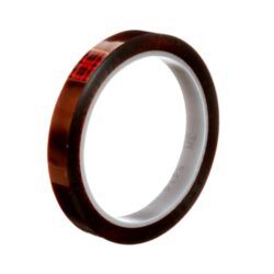 3M™ Low-Static Polyimide Film Tape 5419, Gold, 2.7 Mil, 1/2 In x 36 Yd, Plastic Core, 18 Rolls/Case image 3M™ Low-Static Polyimide Film Tape 5419, Gold, 2.7 Mil, 1/2 In x 36 Yd, Plastic Core, 18 Rolls/Caseimage